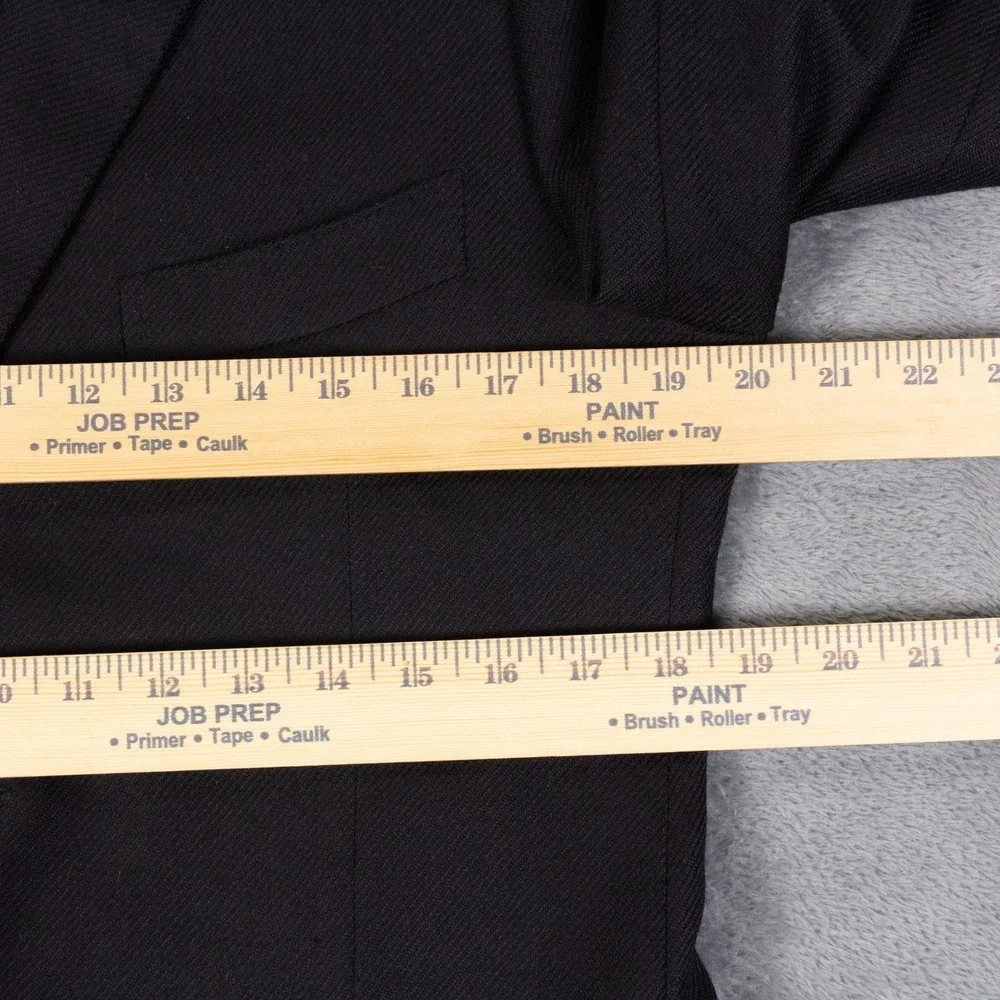 ISAIA Napoli Sport Coat Blazer Mens 42R Textured 100% Wool Italy 3 Roll 2